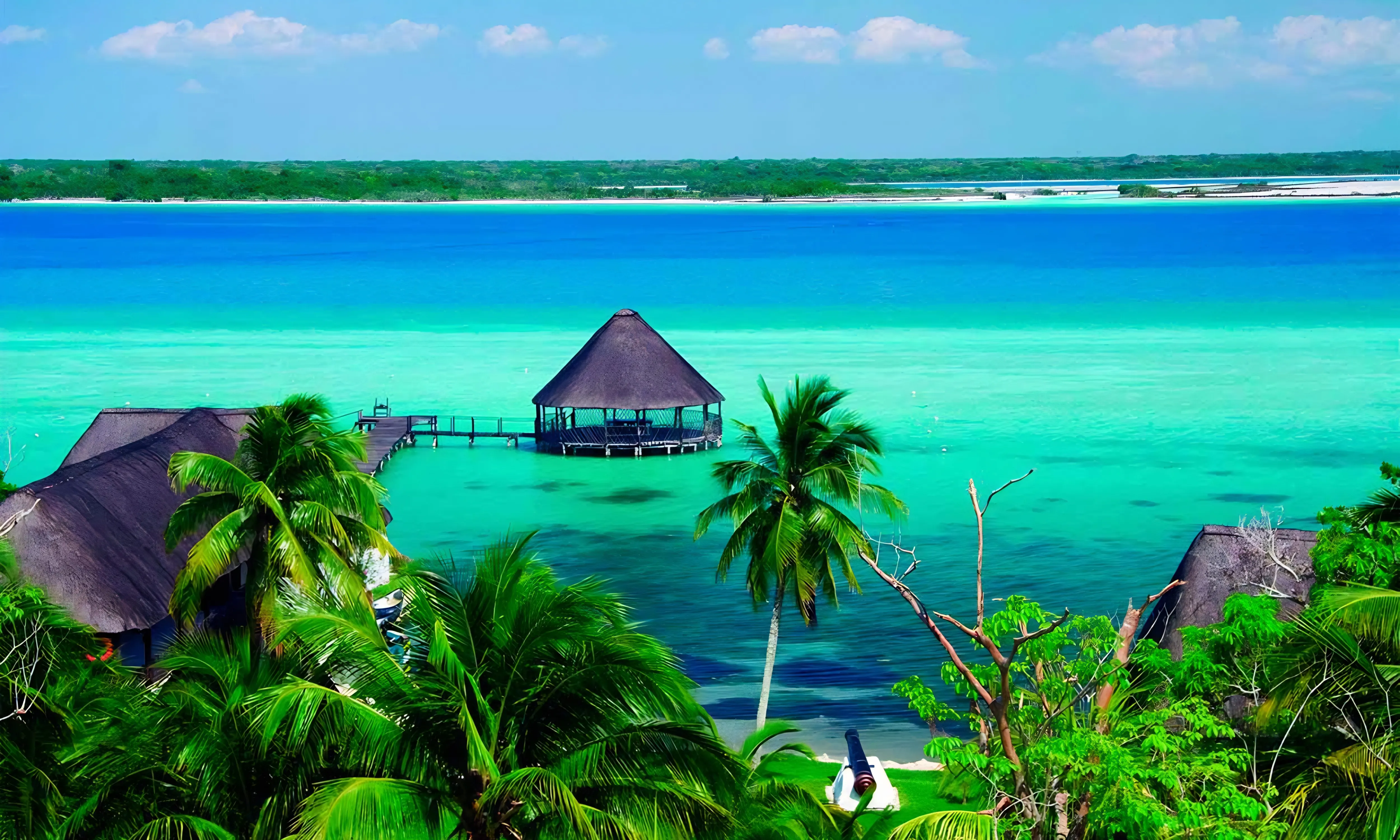 Bacalar Laguna 7 Colores