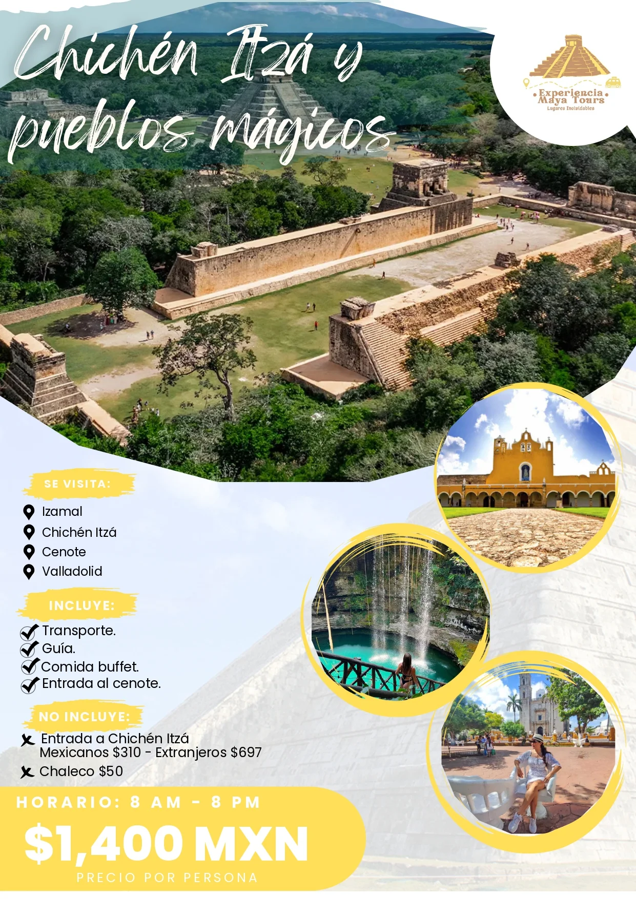 Chichén Itzá y Pueblos Mágicos · Foto 2