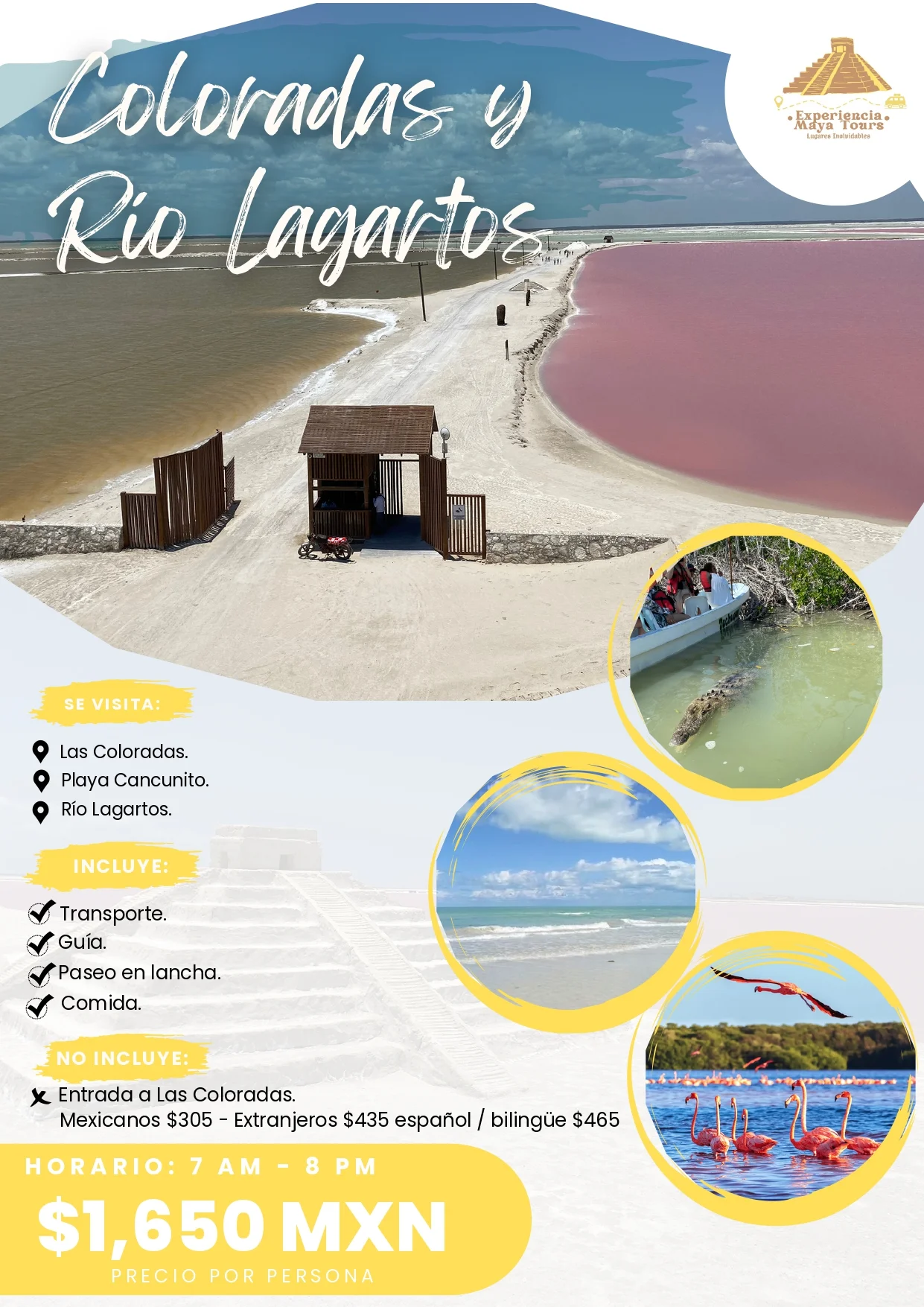 Coloradas y Río Lagartos · Foto 2